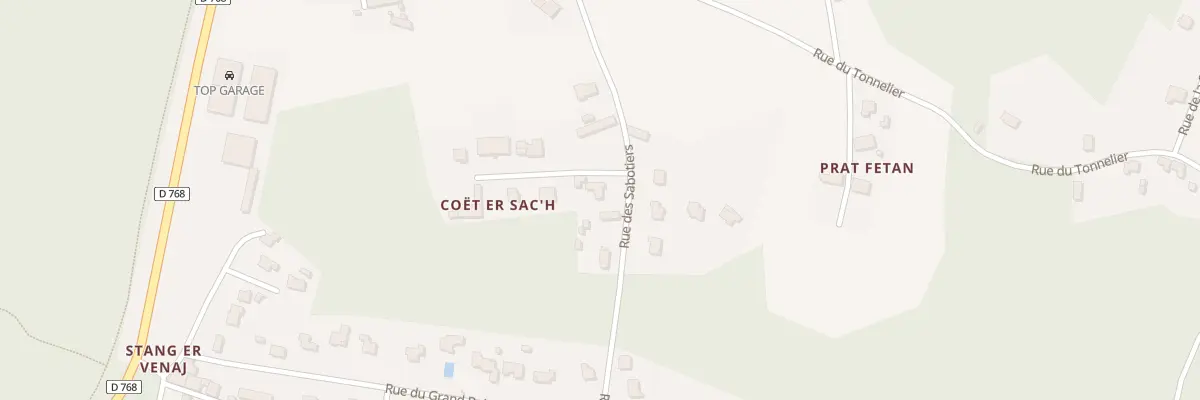 Plan du 38 Rue des Sabotiers à Camors