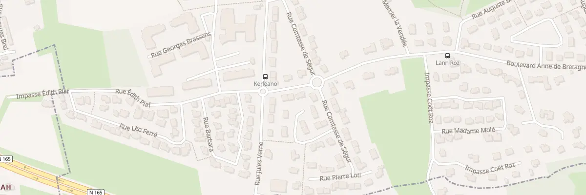 Plan du 3 Rue Chateaubriand à Auray