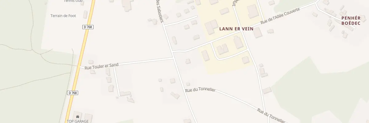 Plan du 31 Rue des Sabotiers à Camors