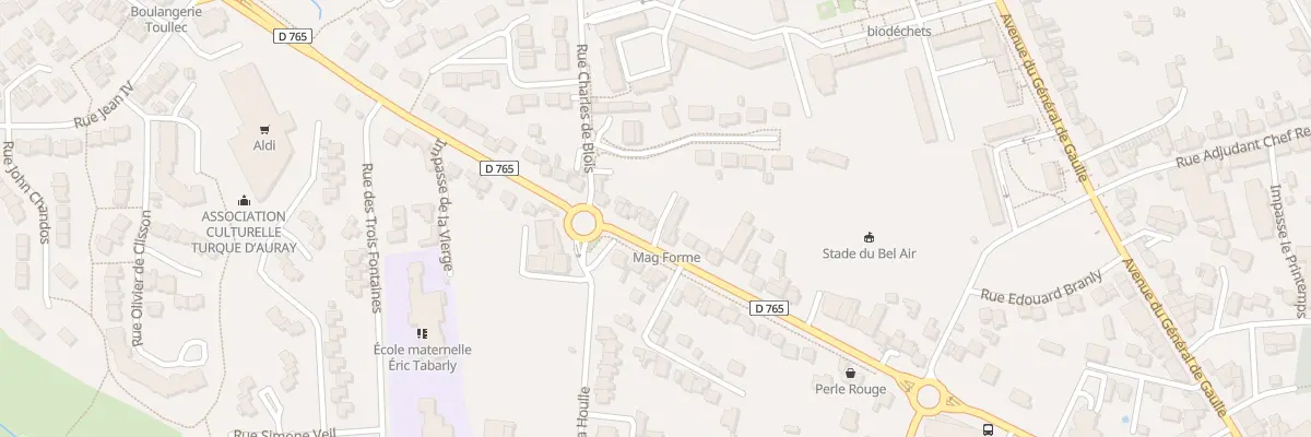 Plan du 66 Rue Abbé Philippe le Gall à Auray