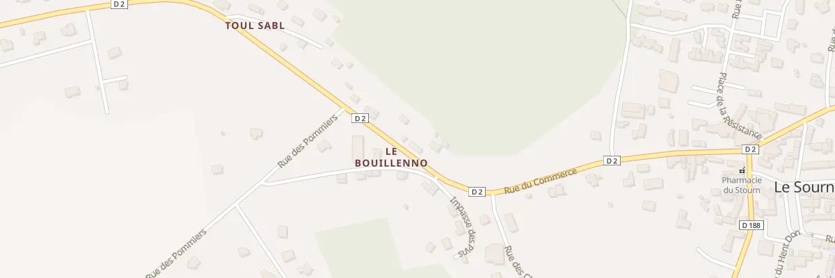 Plan du 4 Rue du Bouilleno au Sourn