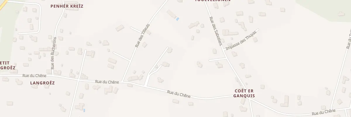 Plan du 96 Rue du Chene à Camors