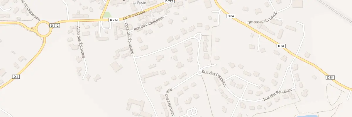 Plan du 4 Rue des Charmes à Châtelaudren-Plouagat