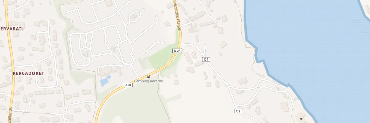 Plan du 41 Rte des Plages à Saint-Philibert