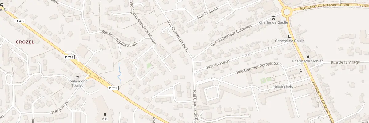 Plan du 56 Rue Charles de Blois à Auray