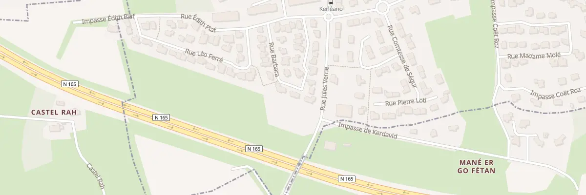 Plan du 19 Rue Barbara à Auray