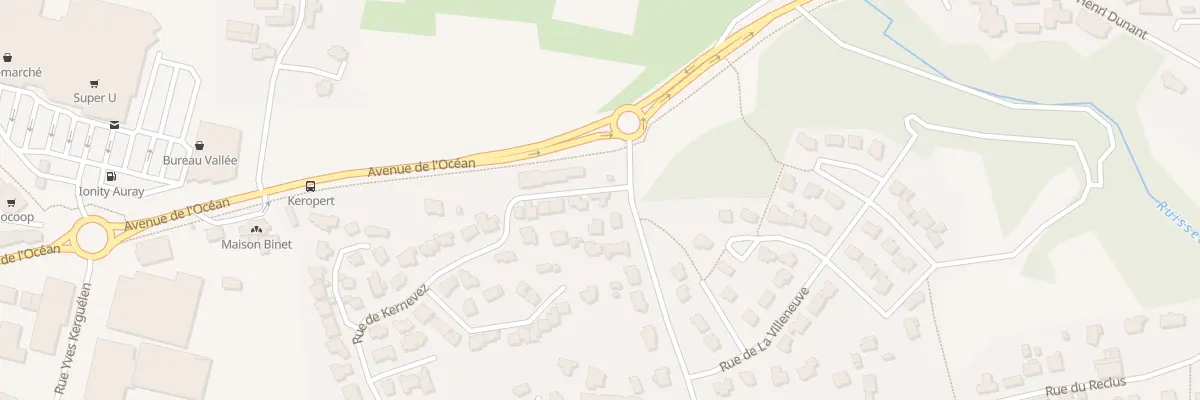 Plan du 46 Rue de Kernevez à Auray