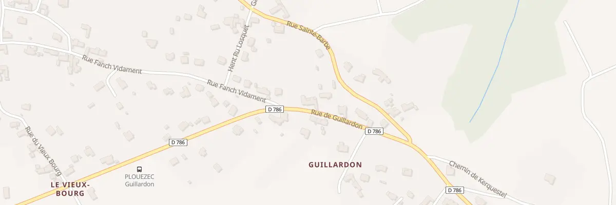 Plan du 25 Rue de Guillardon à Paimpol