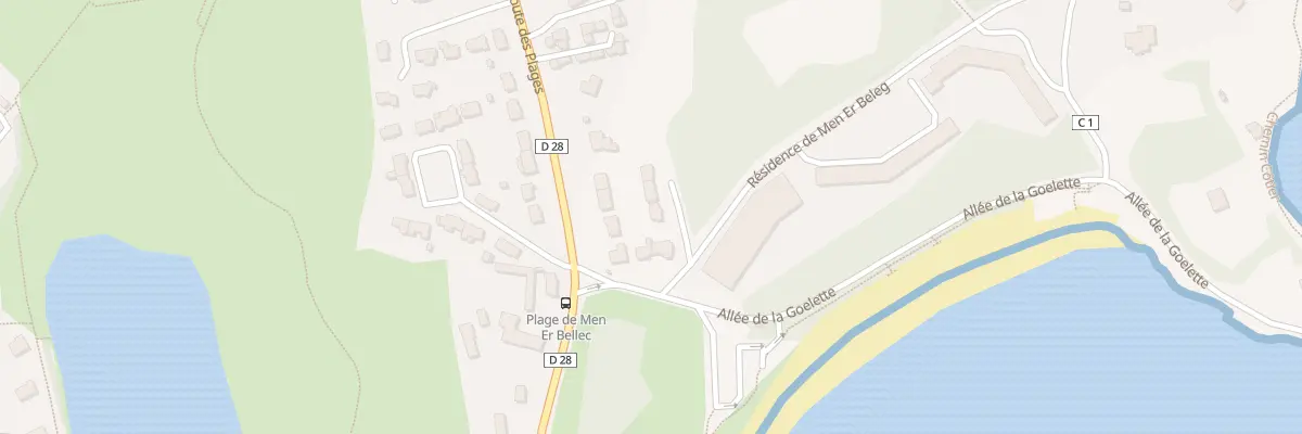 Plan du 1 Imp de la Goélette à Saint-Philibert