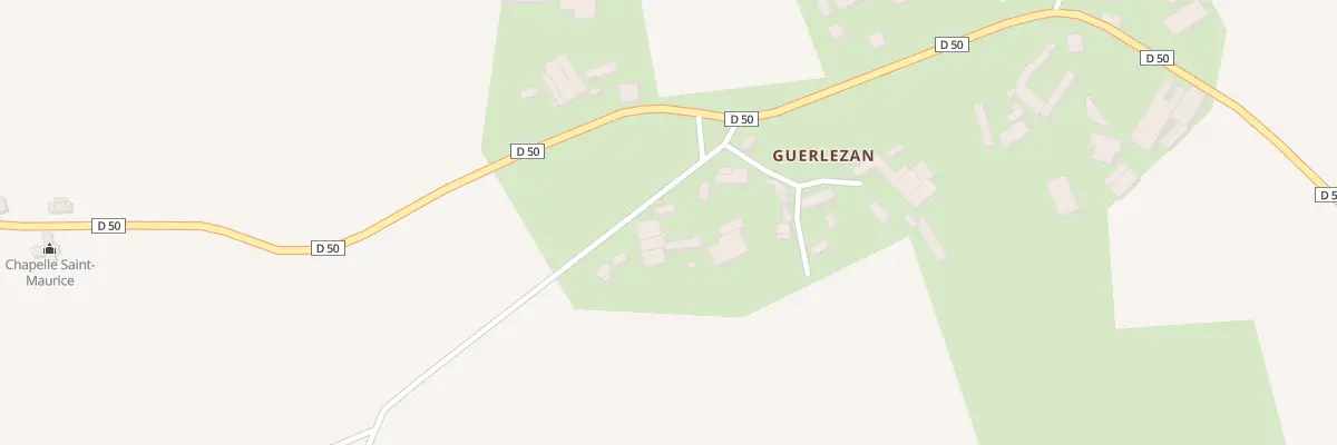 Plan du 3 Guerlézan à Saint-Mayeux
