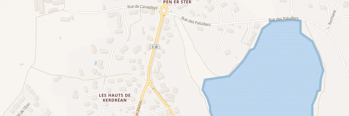 Plan du 4 Rue du Ster à Saint-Philibert