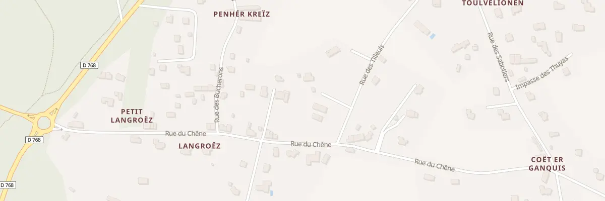Plan du 5307 Langroix à Camors