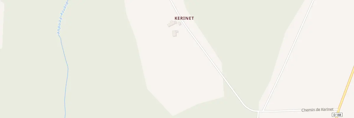 Plan du 5297 Kerinet au Sourn