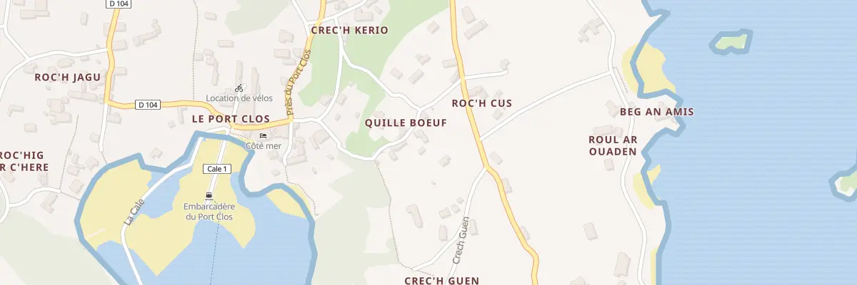 Plan du 348 Quille Boeuf à Île-de-Bréhat