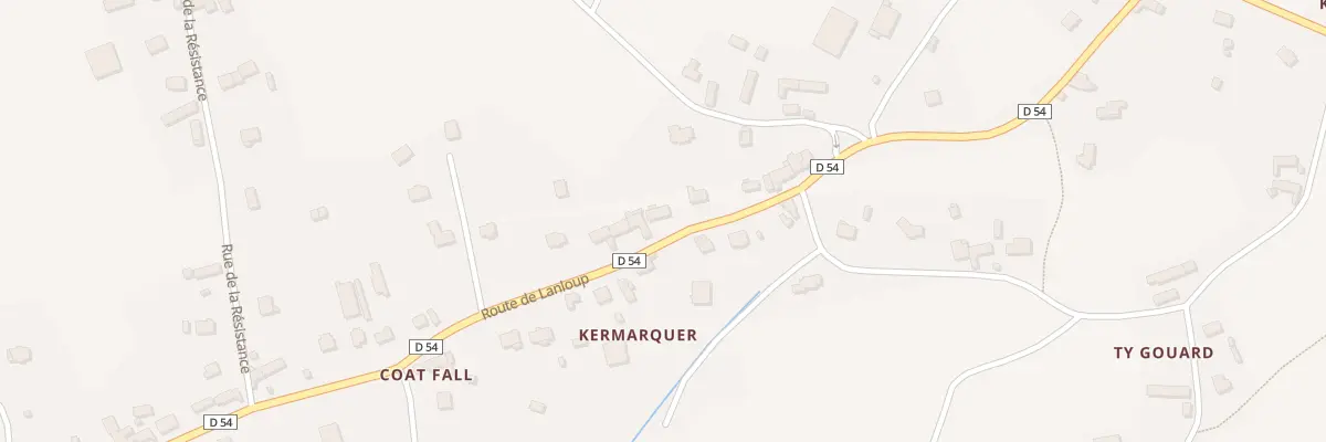 Plan du 5041 Kermarquer à Pléhédel