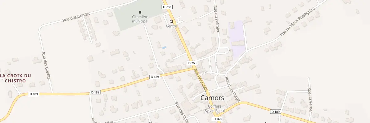 Plan du 1 Rue des Acacias à Camors