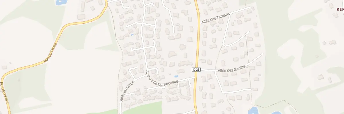 Plan du 76B Rte des Plages à Saint-Philibert