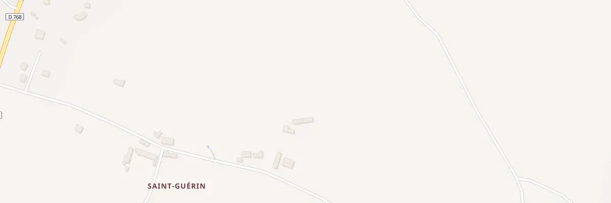 Plan du 25 Rte de Saint Guérin à Brech