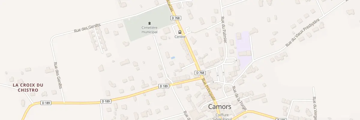 Plan du 3 Rue des Acacias à Camors