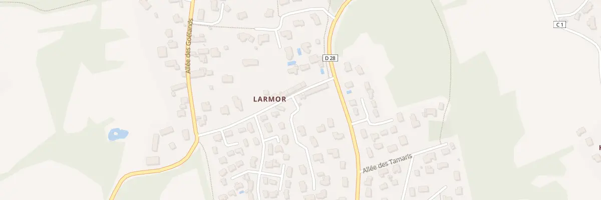 Plan du 3 Rue de Larmor à Saint-Philibert