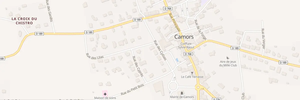 Plan du 1 Rue des Lilas à Camors