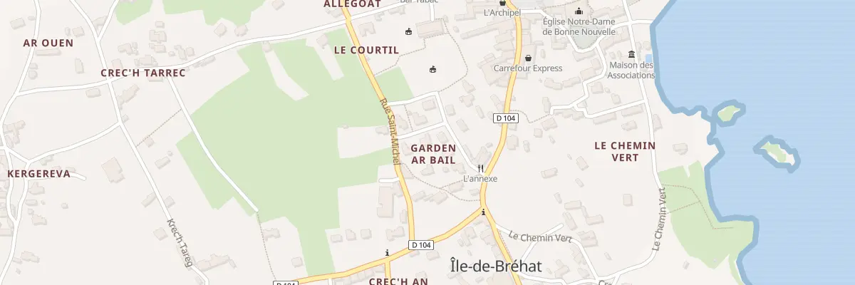 Plan du 5651 Allegoat à Île-de-Bréhat