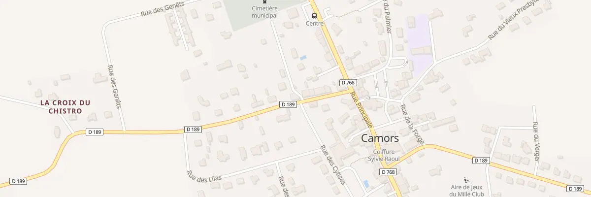 Plan du 10 Rue de l’Etang à Camors