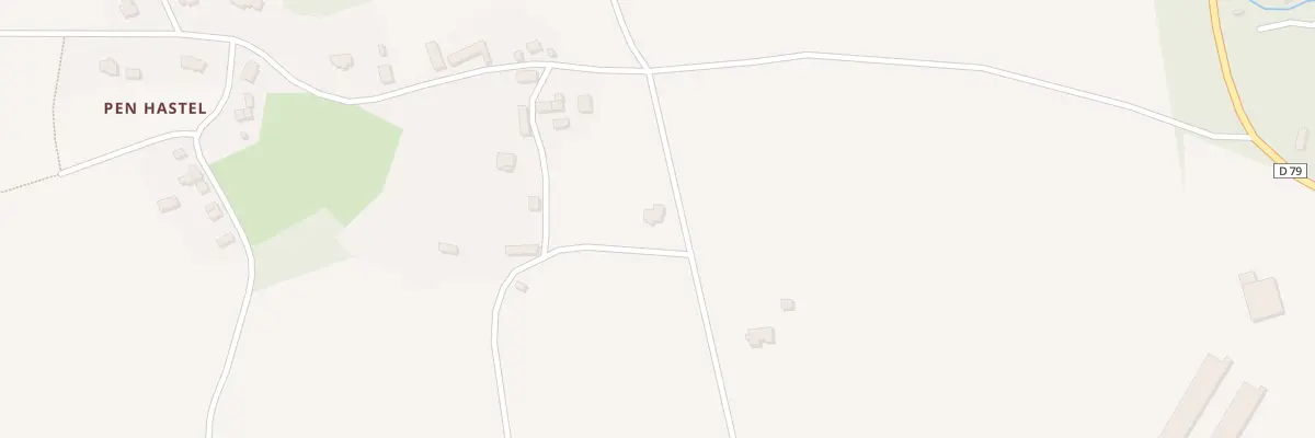 Plan du 1 Croas Jouan à Pludual