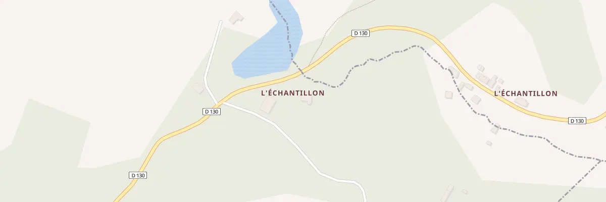 Plan du 4 L’Échantillon à Malguénac
