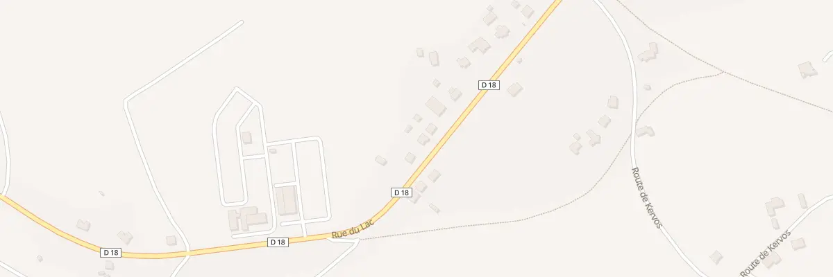 Plan du 76 Rue du Lac à Guerlédan