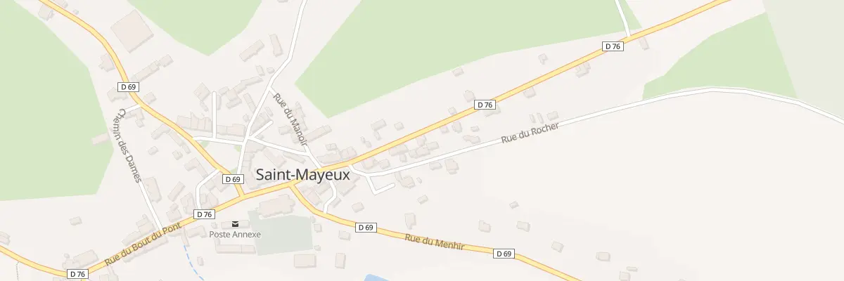 Plan du 8 Rue des Ifs à Saint-Mayeux