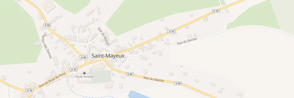 Plan du 5 Rue du Rocher à Saint-Mayeux