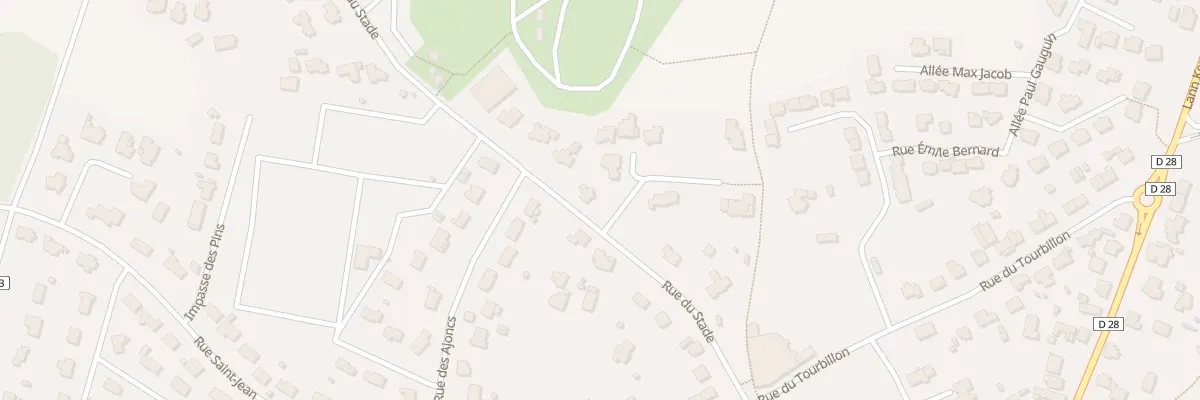Plan du 24 Rue du Stade à Crach