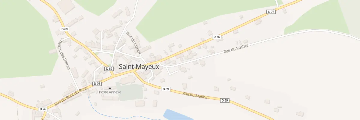Plan du 3 Rue du Rocher à Saint-Mayeux