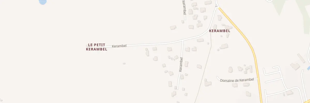 Plan du 5586F Kerambel à Saint-Philibert