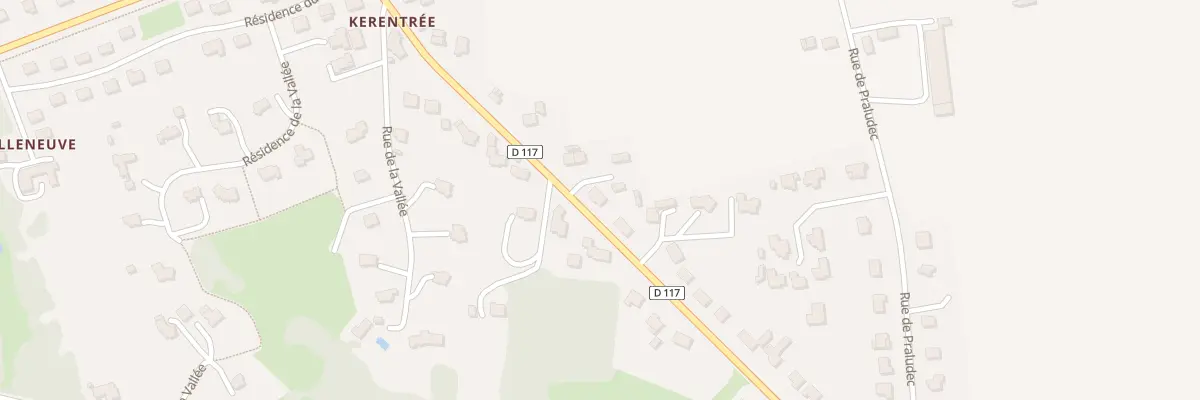 Plan du 21B Rue des Bruyeres à Baud