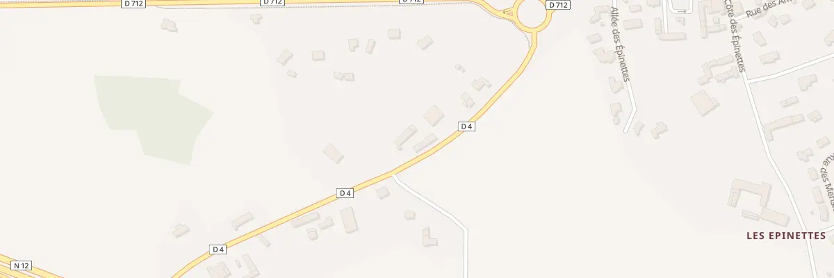 Plan du 8 Rue de Kerbouillen à Châtelaudren-Plouagat