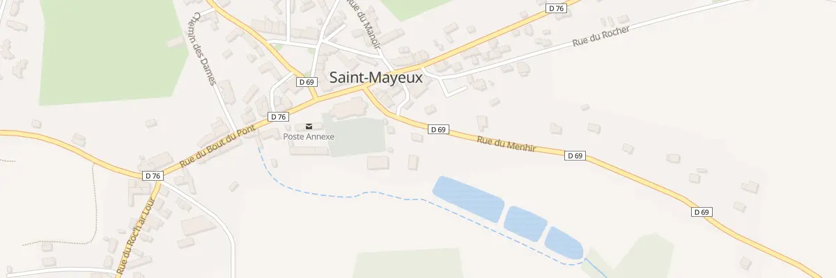 Plan du 5251 Le Bourg à Saint-Mayeux