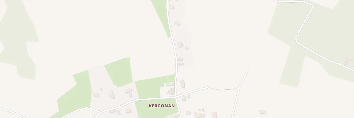 Plan du 25 Kergonan à Pludual