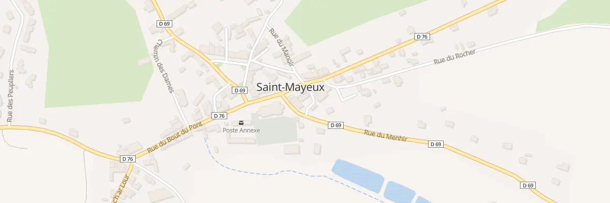 Plan du 2 Rue du Patronage à Saint-Mayeux