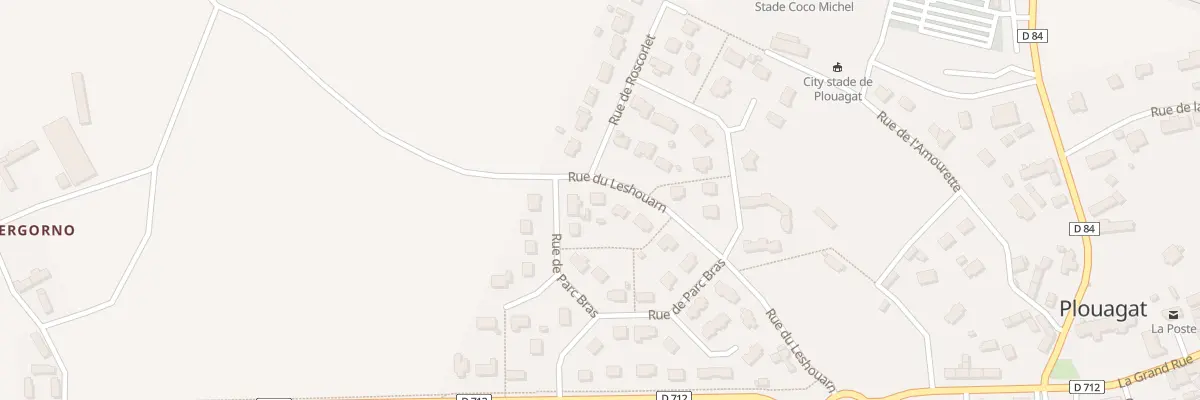 Plan du 5759 Lot de Parc Bras à Châtelaudren-Plouagat
