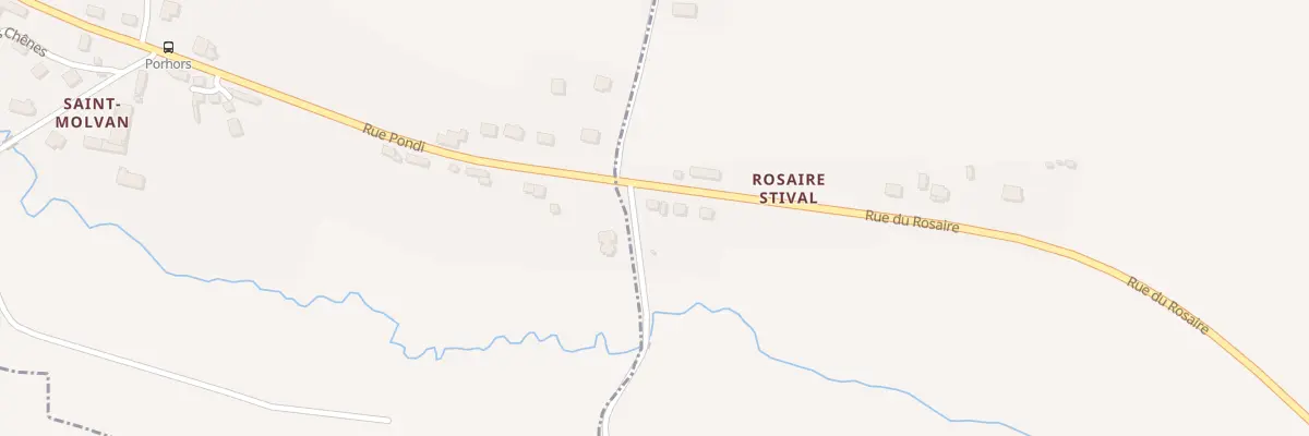 Plan du 9005 Rosaire Stival à Pontivy
