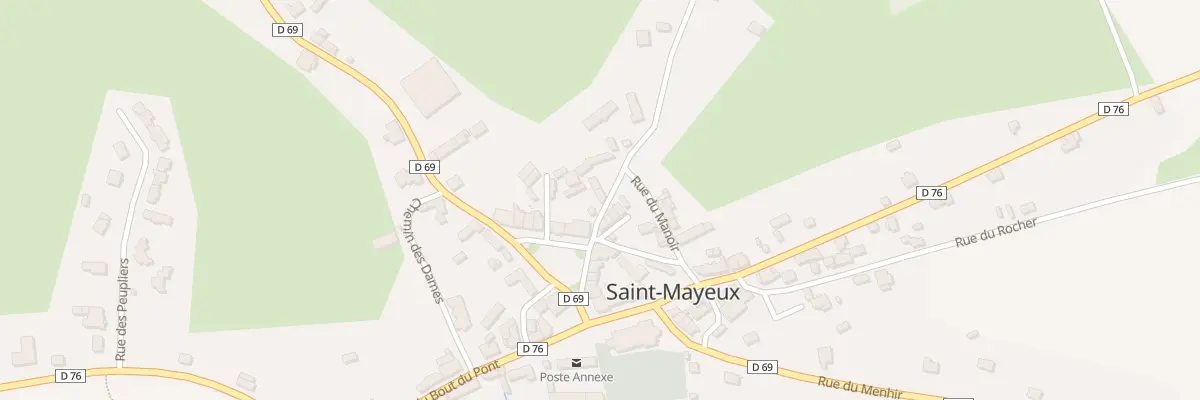 Plan du 1 Rue de la Fontaine Bénie à Saint-Mayeux