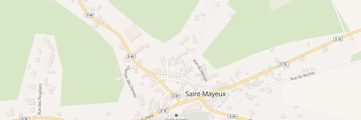 Plan du 3 Rue de la Fontaine Bénie à Saint-Mayeux