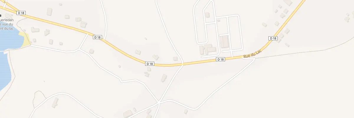 Plan du 82 Rue du Lac à Guerlédan