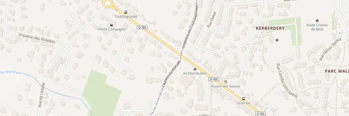 Plan du 1 Rue Nationale à Brech
