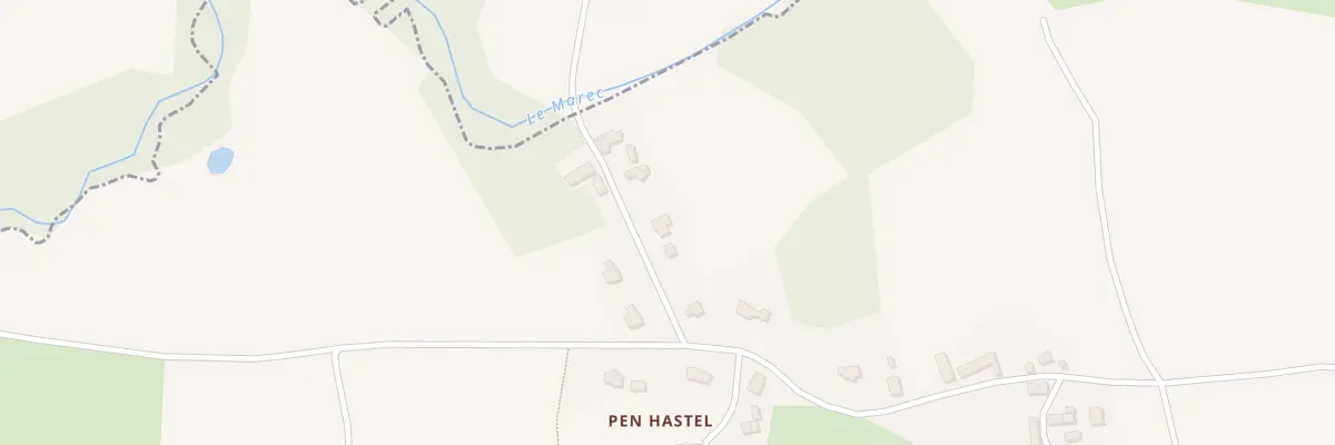 Plan du 26 Pen Hastel à Pludual