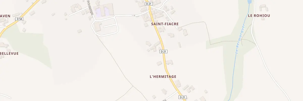 Plan du 5259 L’Hermitage à Pléhédel
