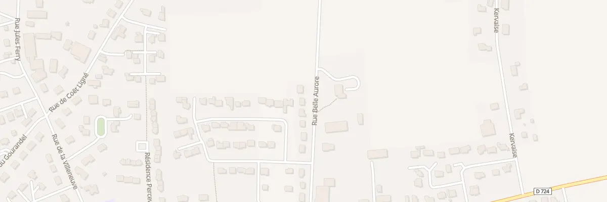 Plan du 19 Rue Belle-aurore à Baud