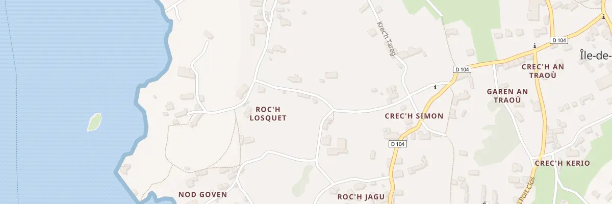 Plan du 5275 Roch Losquet à Île-de-Bréhat